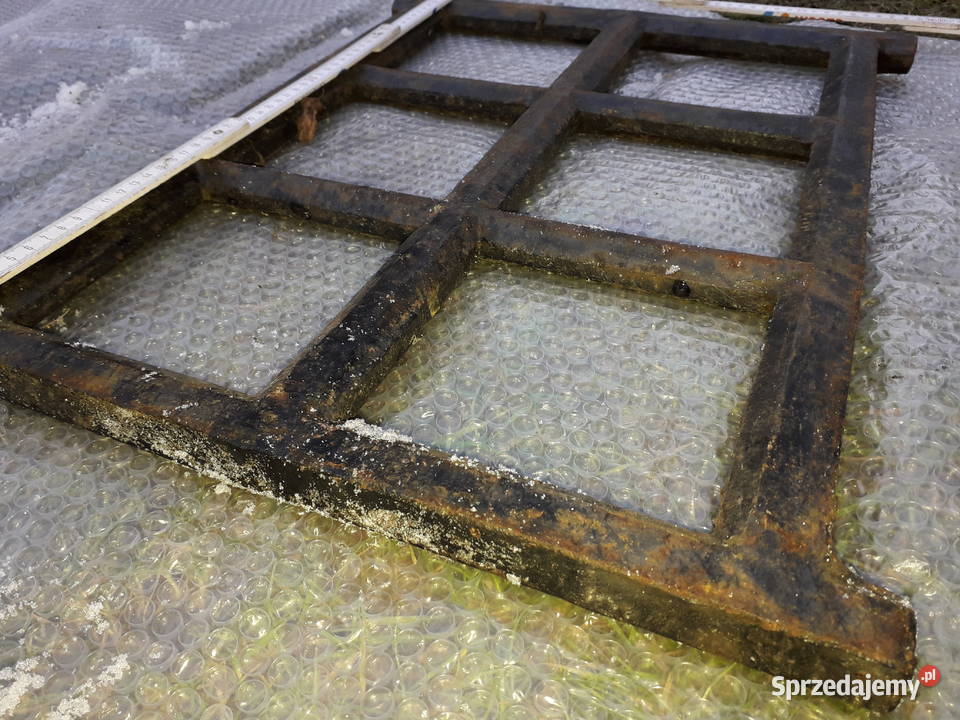 Okno żeliwne żeliwo Stare antyk Częstochowa