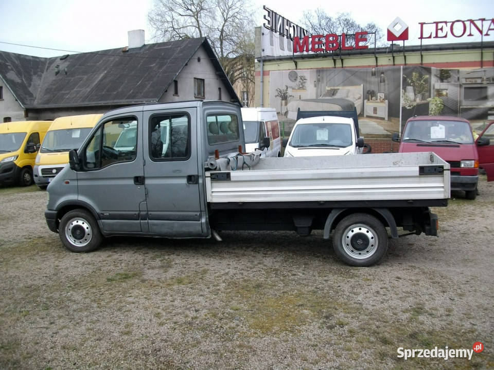Opel Movano Doka6 osobowy stan nowe sprzęgło manualna