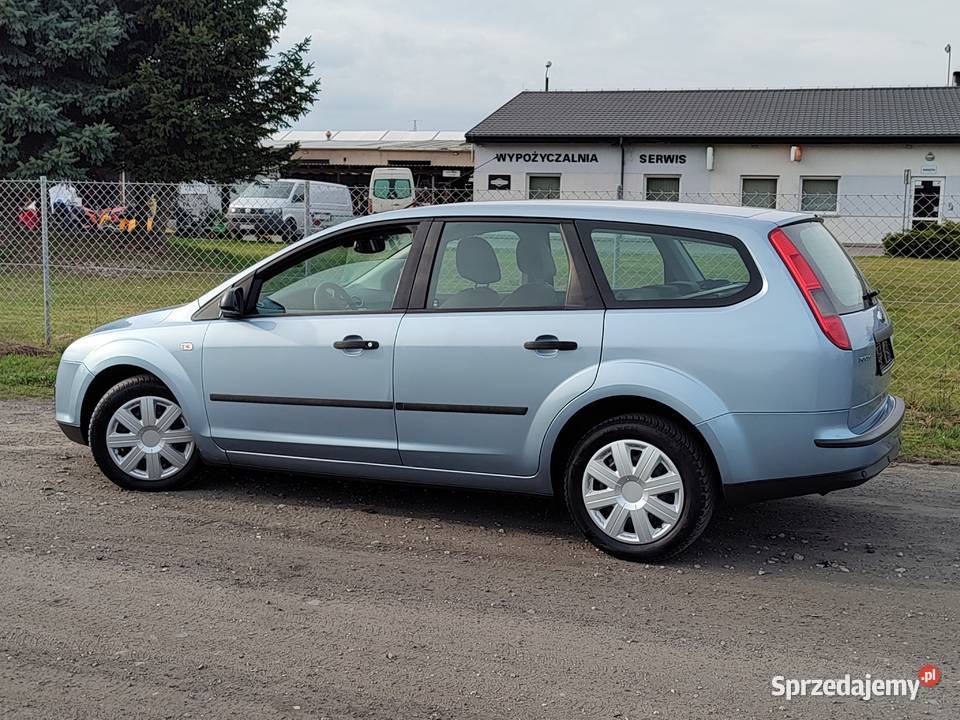 FORD FOCUS 20 BENZYNA niebieski Leszno