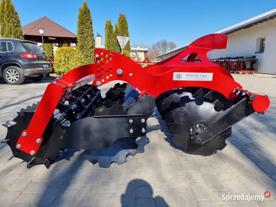 Brona talerzowa Talerzówka Agregat z wałem LEKKA Agregaty Jasło