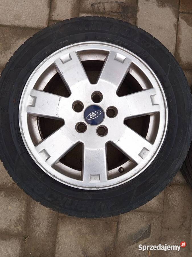 Alufelgi Ford 16 5x108 opony 20555r16 Róża sprzedam