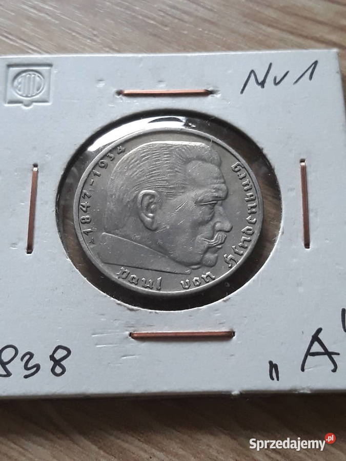 2 Marki Paul von Hindenburg1938 r men A 1 J Konin