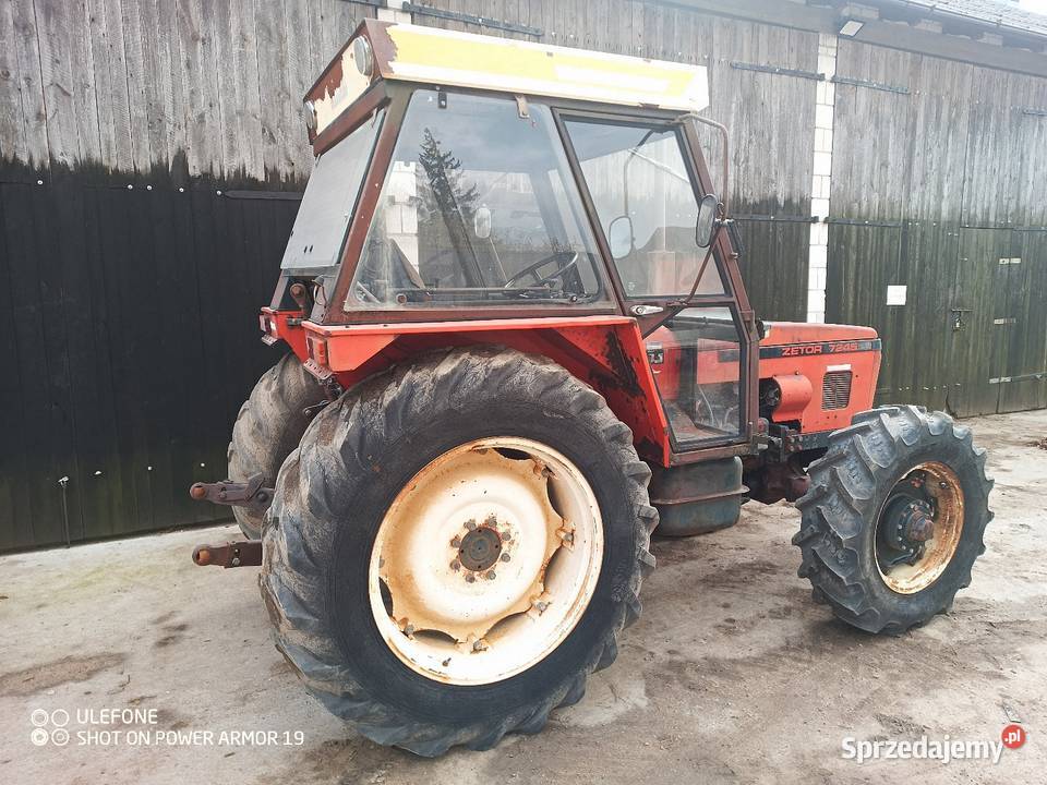 Zetor 7245 oryginał ze Szwecji 7745 Napęd 4x4 mazowieckie Rostkowo