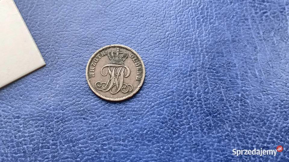 Stare monety 1 szwaren 1869 Niemcy Lesko