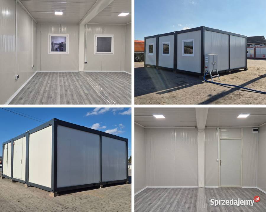 Kontener modułowy 624m całoroczny domek biuro Architektura ogrodowa sprzedam