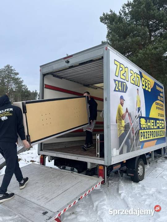 HELPER przeprowadzki taxi bagażowe utylizacja Toruń