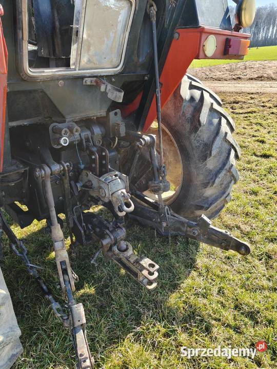 Ciągnik Zetor 5245 z turem 3 sekcyjnym i łyżką w Mońki
