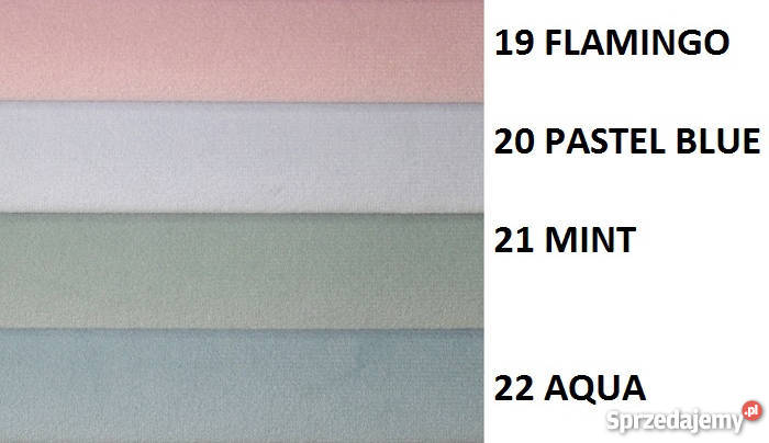 Pastelowa na wymiar pastele ławka ławeczka pufa odcienie zieleni Warszawa