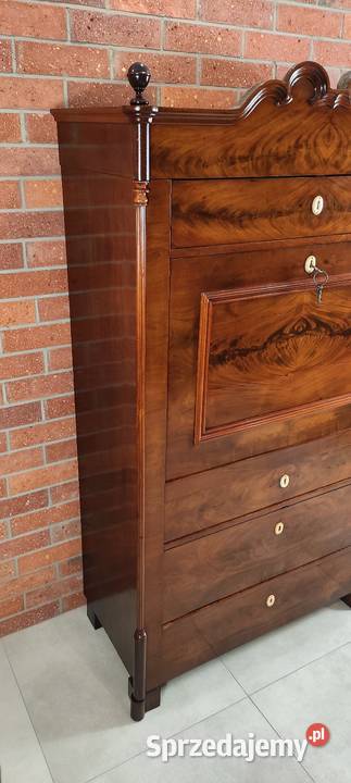 Ekskluzywna sekretera Ludwik Filip antyk Łagów