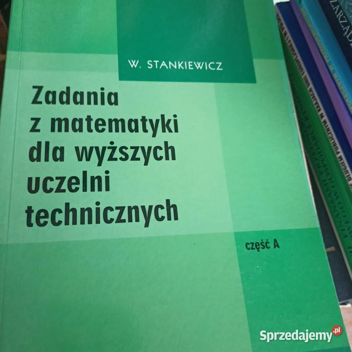 Zadania z matematyki Stankiewicz książki wysyłka pomorskie Gdańsk sprzedam