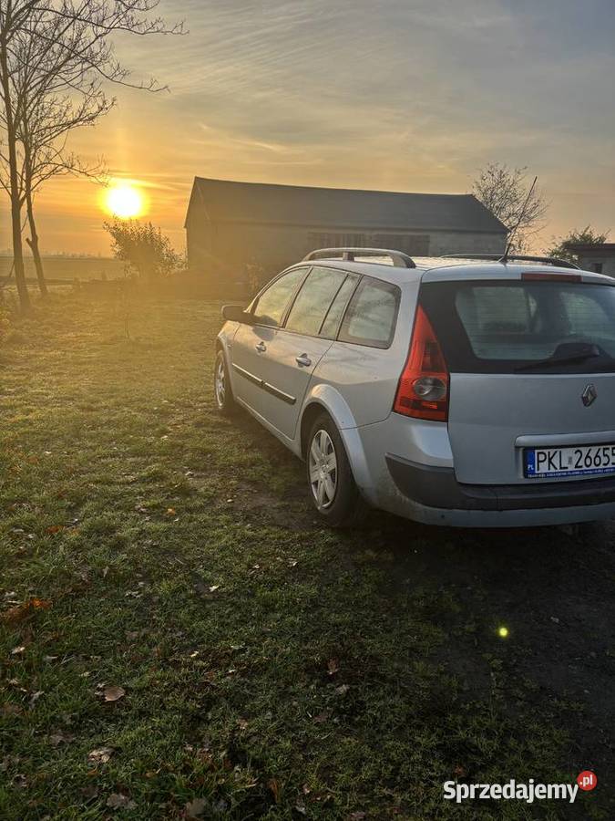 Renault megane kombi 2004 GAZ 169000 przebig 1600cm3 Kłodawa