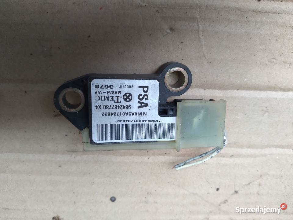 Citroen C5 czujnik uderzenia 9642467780 osobowe Strzelce Krajeńskie sprzedam