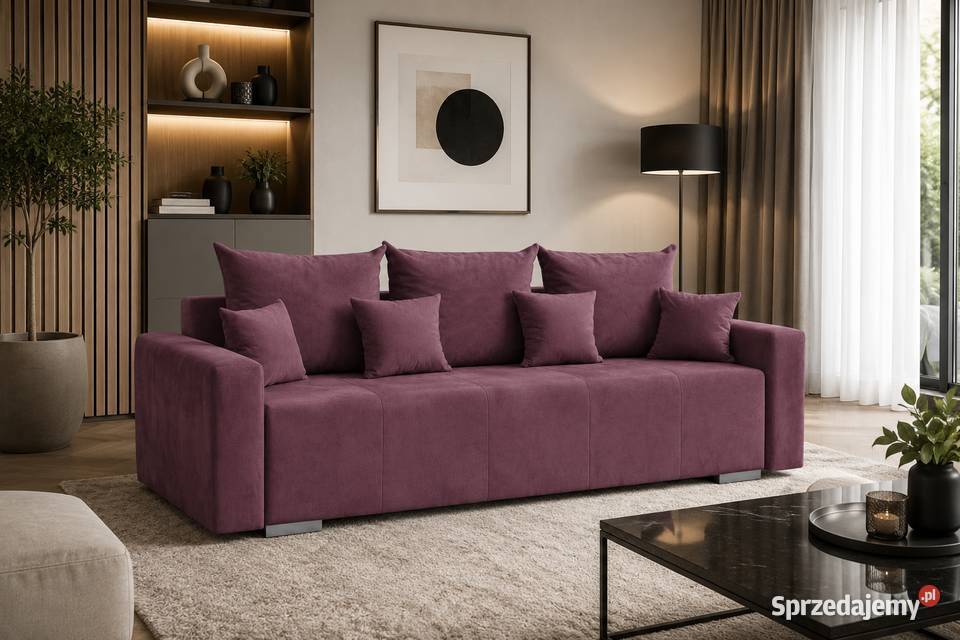 Sofa EMA rozkładana z funkcją spania PRODUCENT Kępno sprzedam