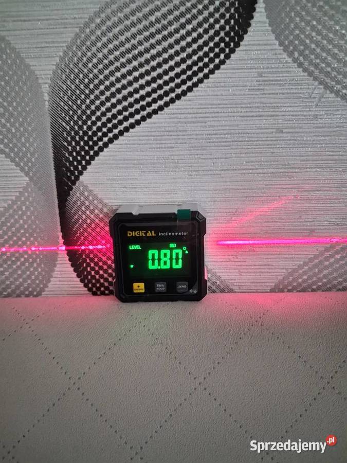 Poziomica elektroniczna z laserem czerwonym lubelskie Biała Podlaska