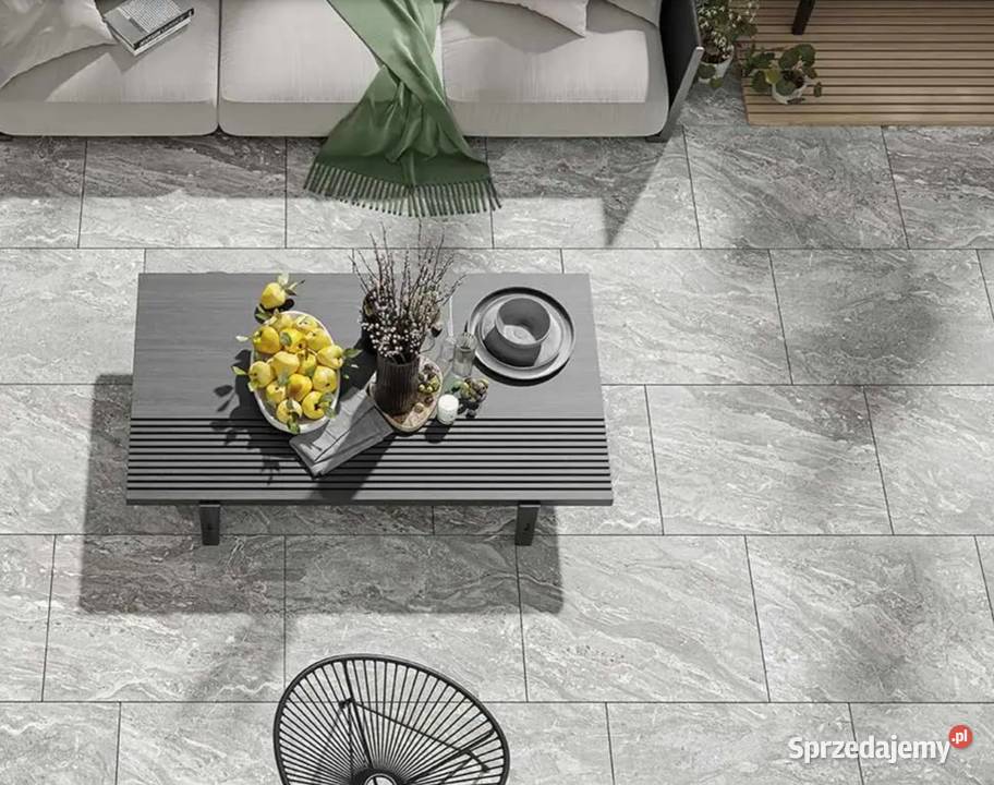 Płyty tarasowe balkonowe szare gres 2 Lavastone Radom