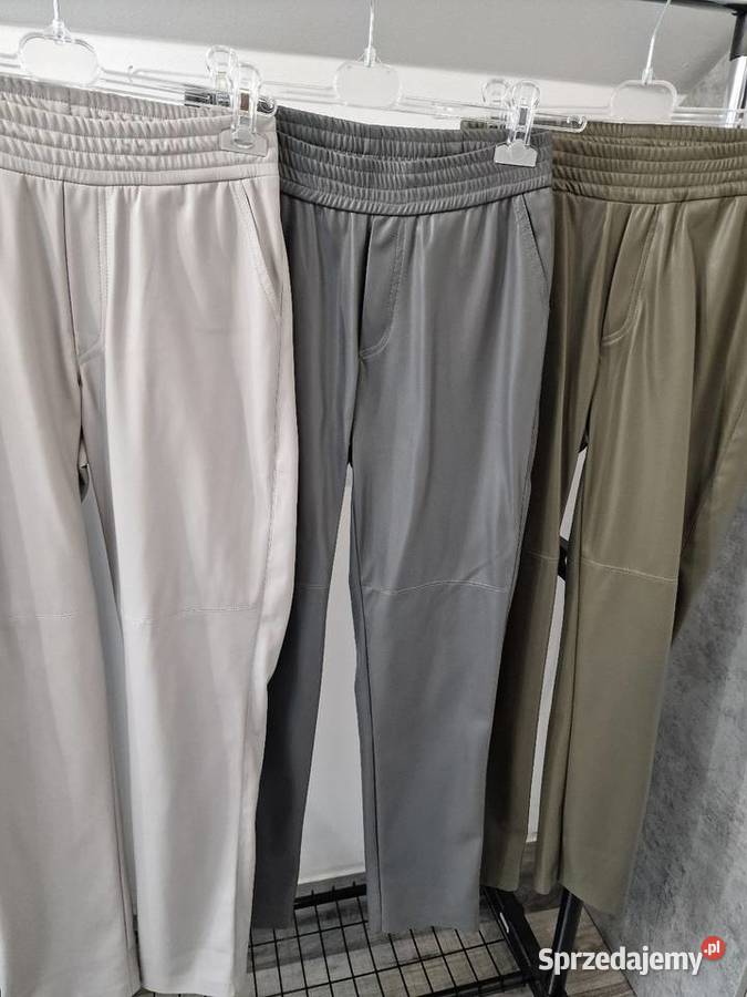 Spodnie Eco skóra XS S M Spodnie śląskie Żywiec