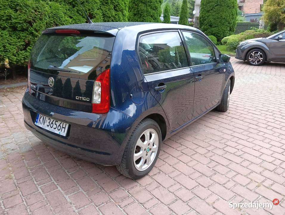 Skoda citigo 10 LPG nieuszkodzony Nowy Sącz