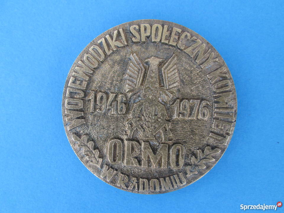Medal XXX LAT ORMO 19461976 Radom w sluzbie Skierbieszów