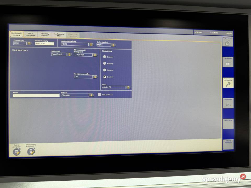 TRUMPF TruBend 7050 2022 Precyzyjna Prasa Produkcja mazowieckie