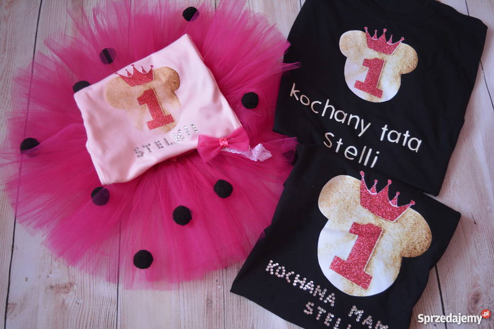 Komplet tutu roczek mama córka 12m+ Komplety i zestawy Waćmierz