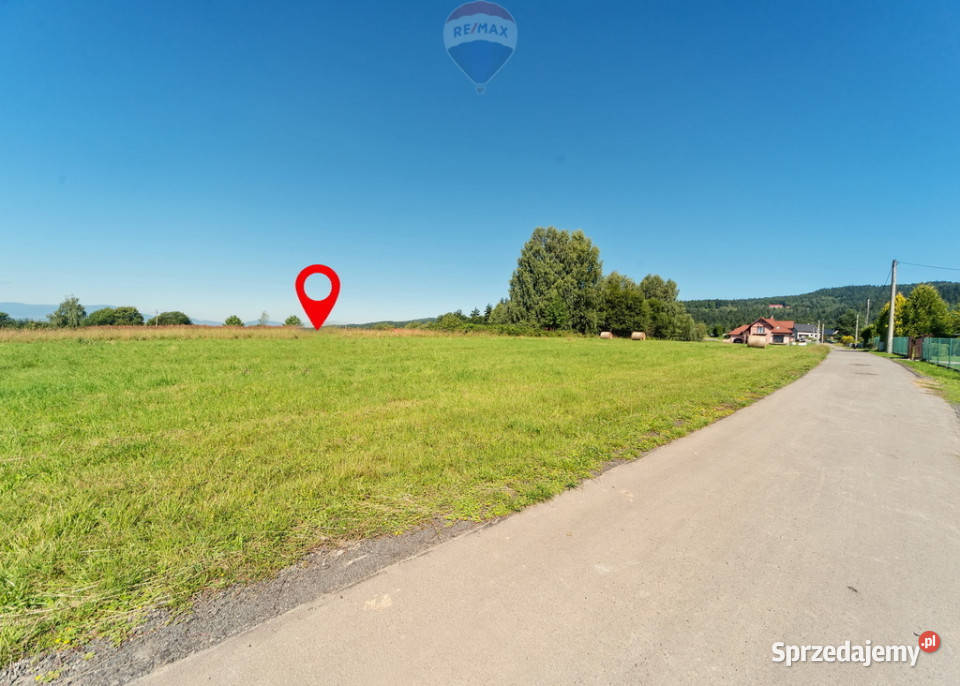 BLACK WEEKS Działka budowlana z widokiem na góry Ślemień