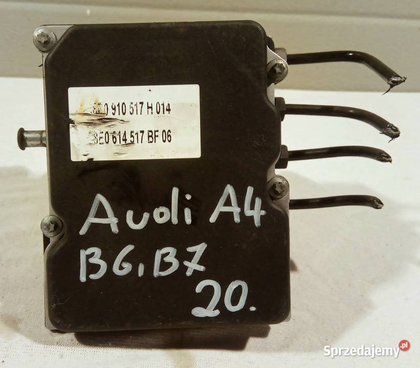 POMPA HAMULCOWA ABS AUDI A4 B7 8E0614517BF Mielęcin