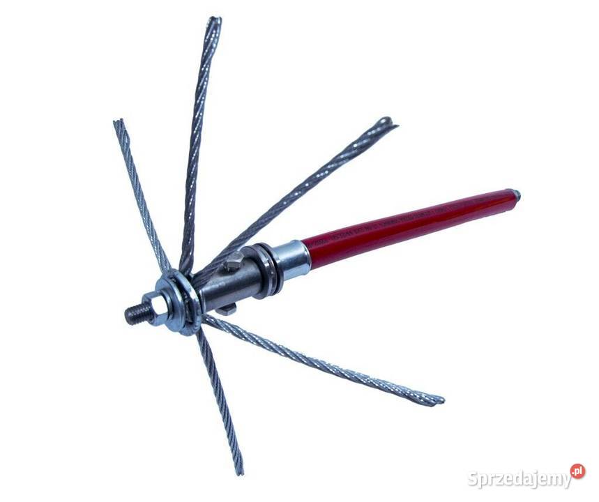 Mechaniczne czyszczenie komina lanca 12m