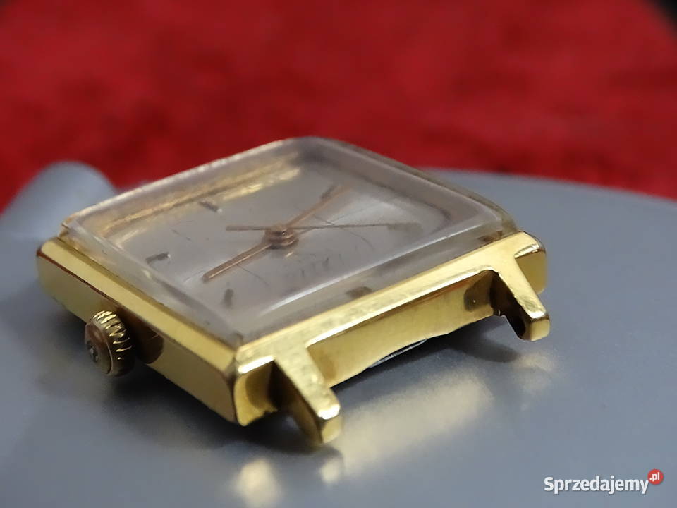 Rzadki Sprawny Zegarek Vintage Raketa Kostka Biłgoraj