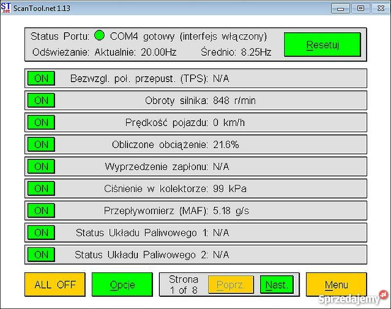 ELM327 v3 STN1170 Diagnoza OBD2 MSCAN Ford Gliwice sprzedam