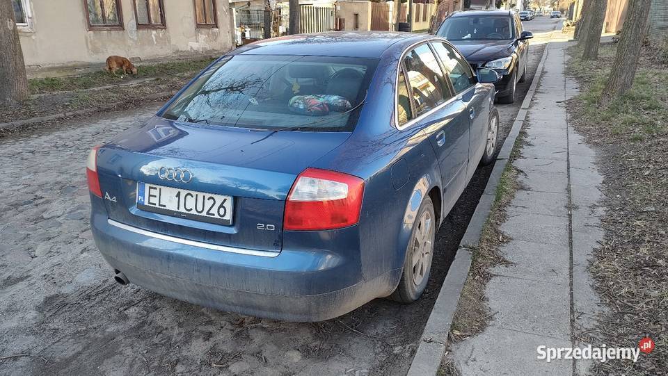 Uszkodzona Audi A4B6 20 Benzyna Zadbana Łódź