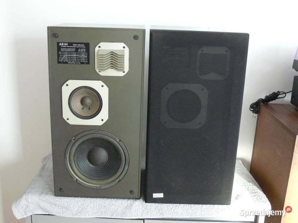 Kolumny głośniki Akai SR1300 Vintage WYSYŁKA podkarpackie Jasło