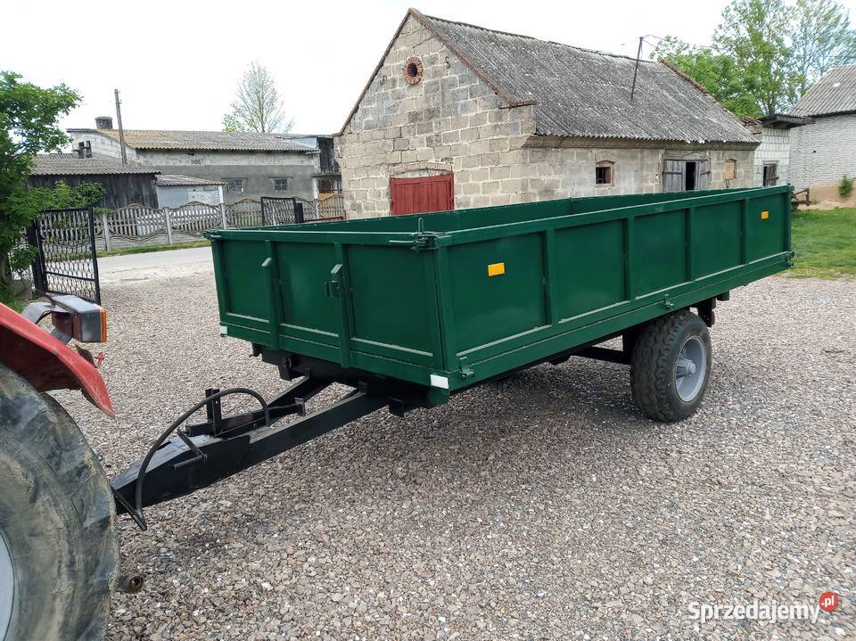 Przyczepa jednoosiowa wywrotka Stare Rzewuski