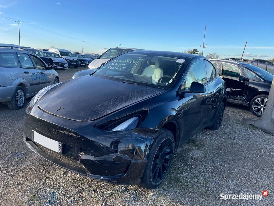 TESLA Model Y RWD Standard GK600 uszkodzony Gdańsk sprzedam