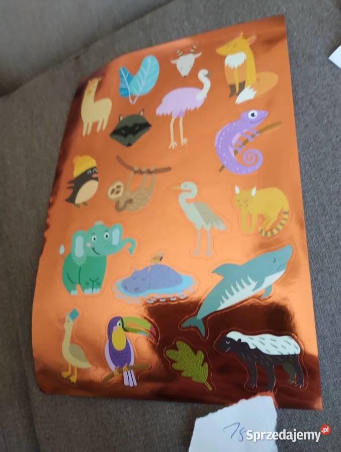 Naklejki zwierzęta Artykuły szkolne Siemiatycze