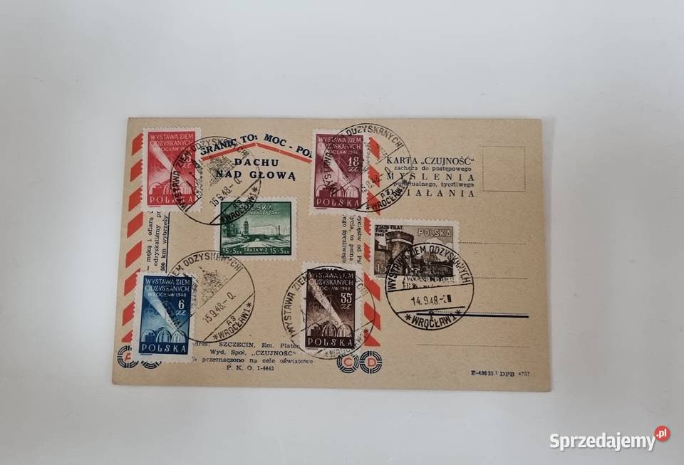 Koperty kartki pocztowe okolicznościowe całostki lubuskie Zielona Góra