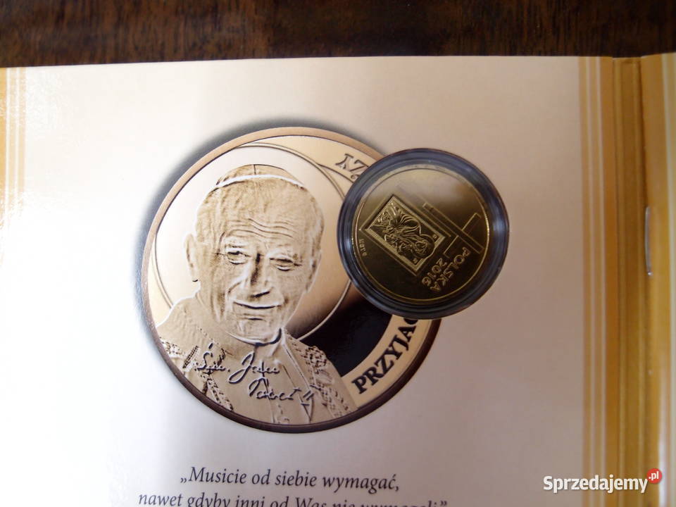 Numizmat św Jan Paweł II Przyjaciel Młodzieży Numizmatyka Łódź