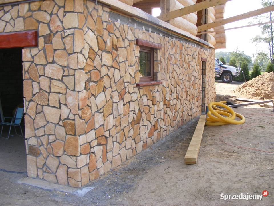 Kamień elewacyjny dekoracyjny naturalny na dom