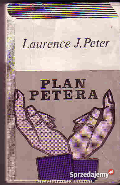 4586 PLAN PETERA LAURENCE J PETER humor, parodia, satyra Czyrna