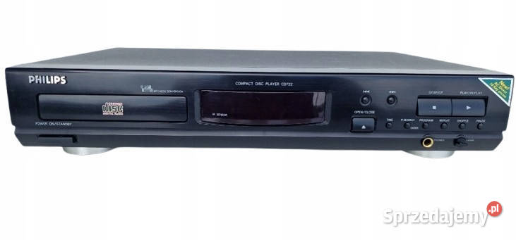 Odtwarzacz CD Philips CD-722 czarny