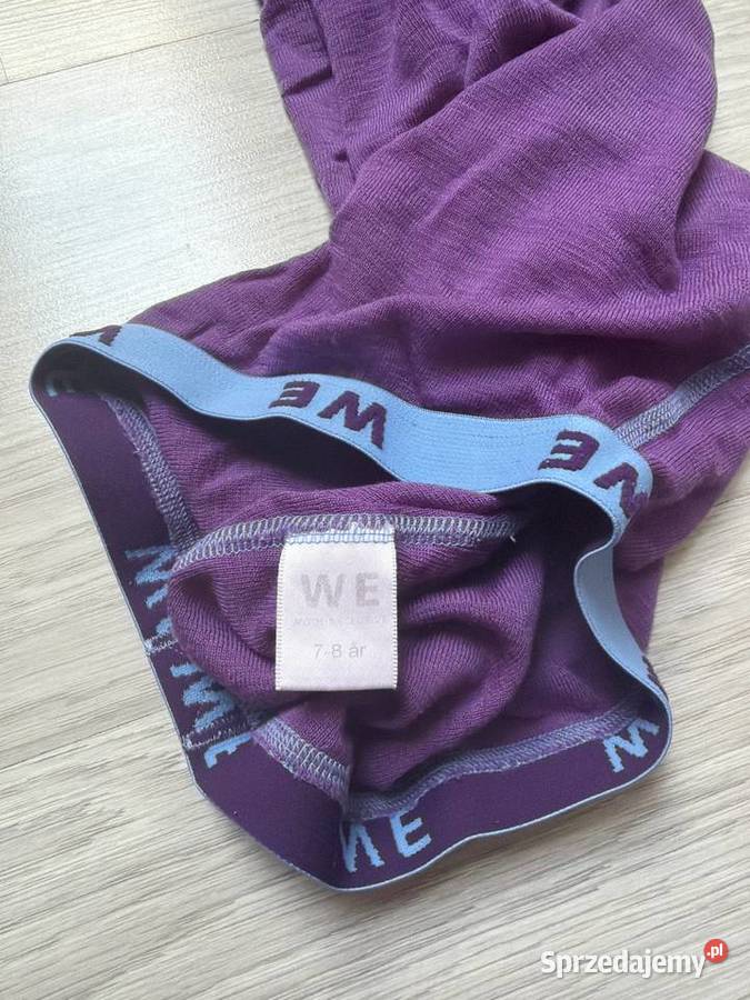 Kalesony spodnie getry WE 100 merino wool wełna uniseks