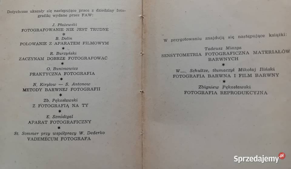 Zbigniew Pękosławski Pracownia fotoamatora FAW wielkopolskie Koźminek