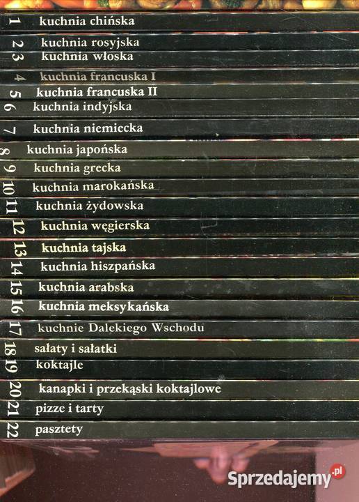 Encyklopedia sztuki kulinarnej 33 książki w Szczecin