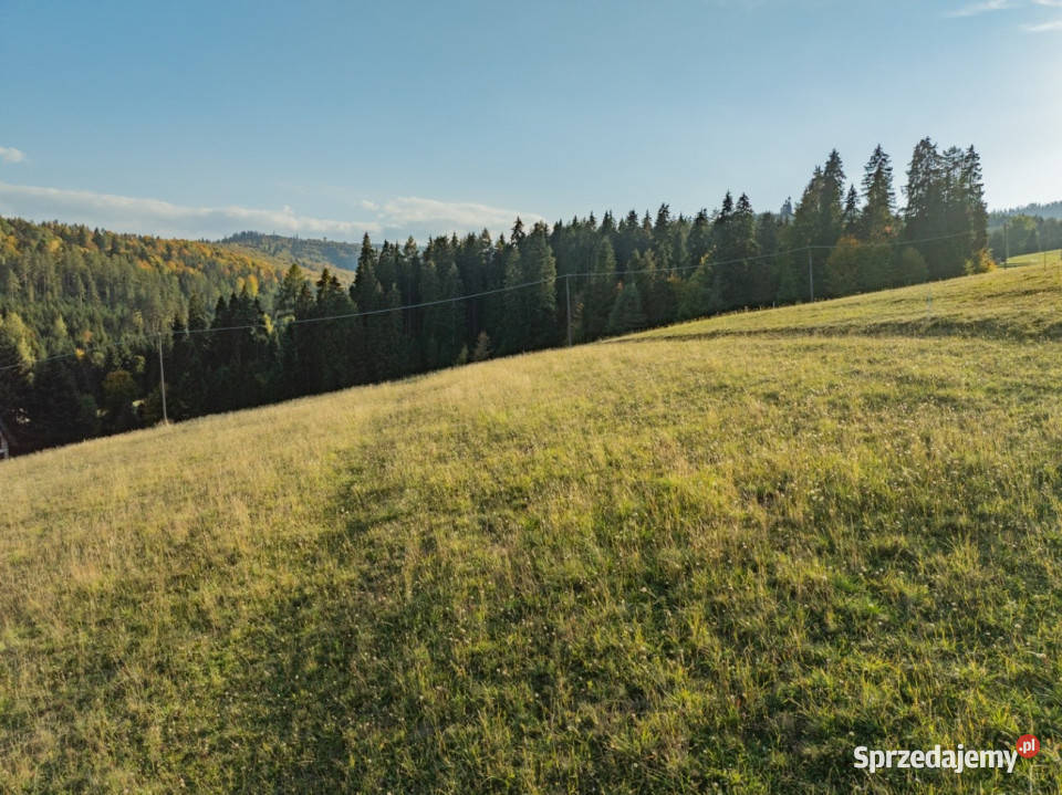 Działka budowlana Łapsze Niżne 2000m2 małopolskie