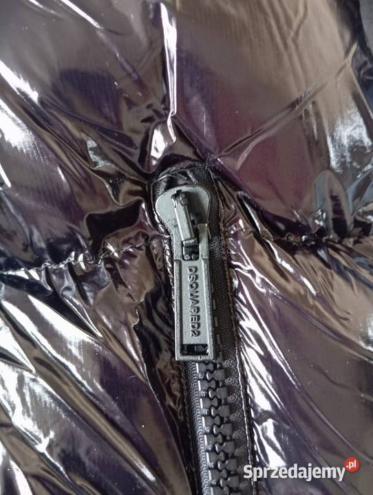 Kurtka puchowa Dsquared2 regular fit błyszcząca Grzybek