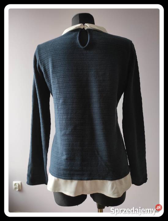 House Basic sweter bluzka ML granatowa z Rozmiar 40(L) Płock