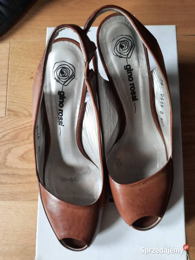 Czółenka letnie skórzane skóra małopolskie Kraków