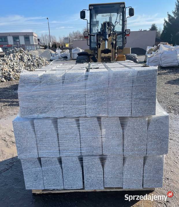 KRAWĘŻNIK DROGOWY GRANITOWY 15x30 Płomieniowany Warszawa