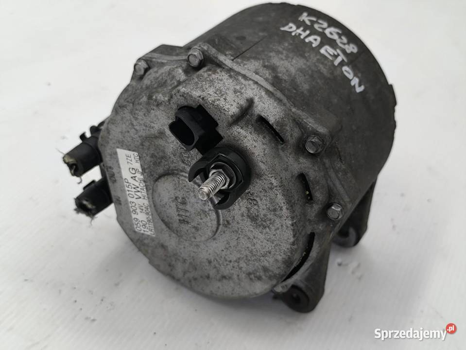 ALTERNATOR VOLKSWAGEN PHAETON 30TDI 059903015P osobowe Układ elektryczny silnika wielkopolskie sprzedam