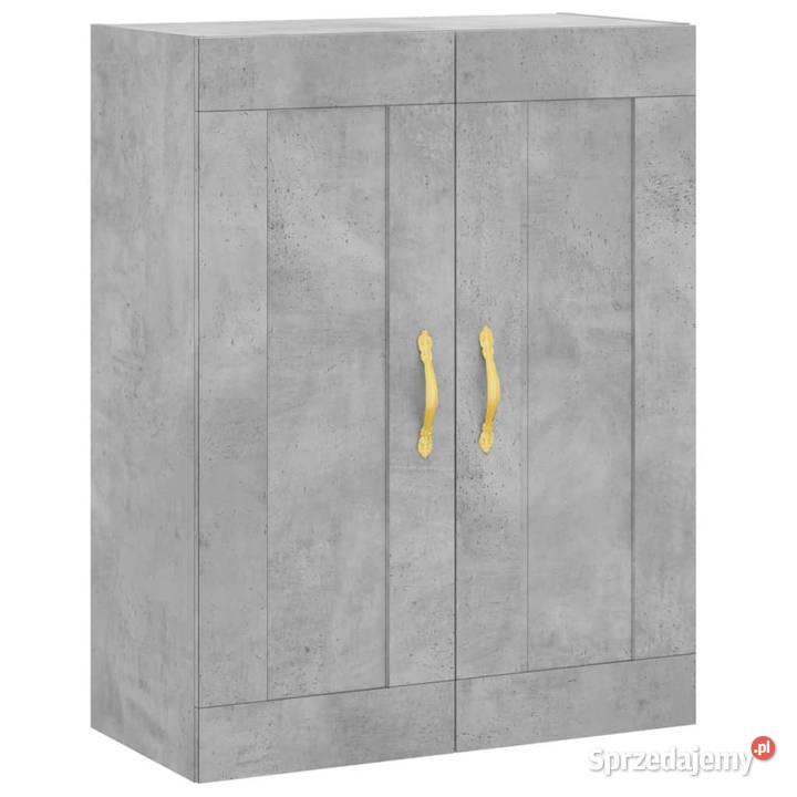 Szafka wisząca szarość betonu 695x34x90 WM835014
