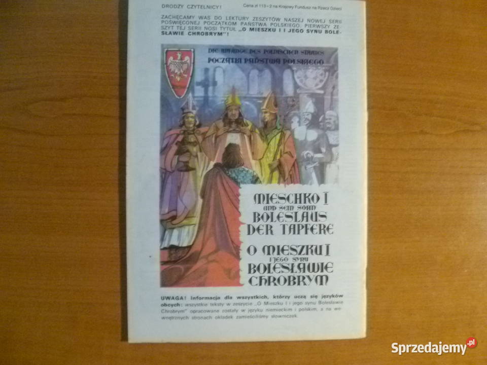 O Piscie Kołodzieju Piast der Wangenbauer1988 Kraków sprzedam